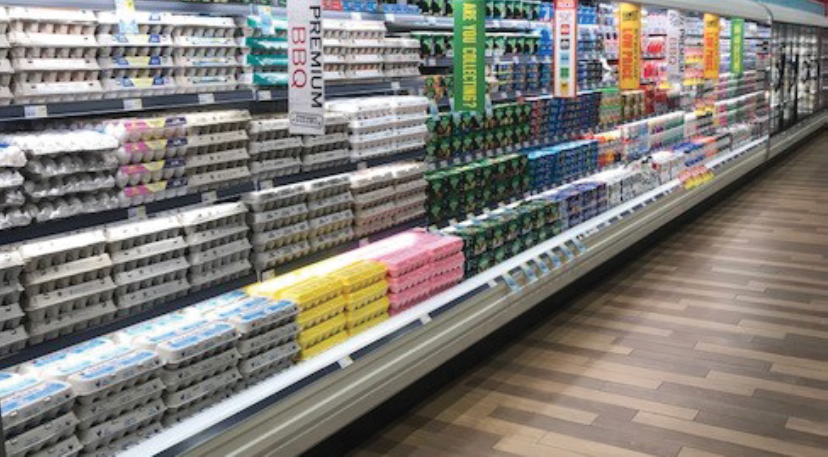 Dairy Case Shelves